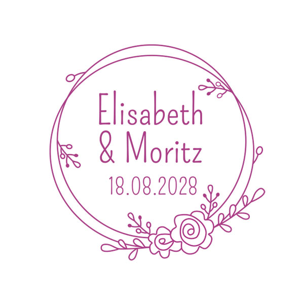 Stempel Hochzeit